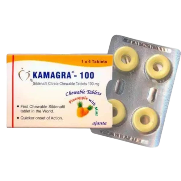 Kamagra tablete za žvakanje 100 mg